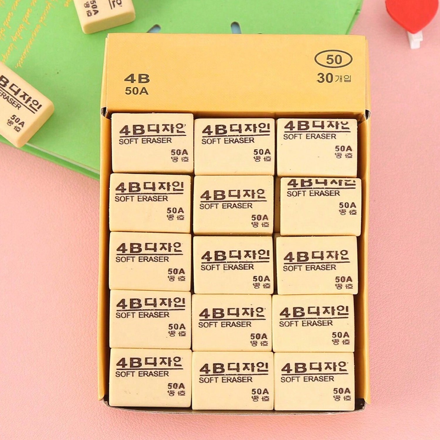 4b Erasers 30 Pack Pencil Erasers Yellow Erasers For Kids 4b Erasers 30 Pack Pencil Erasers Yellow Erasers For Kids